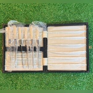 Lot 6 Vintage Sheffield Knives. Made in England. Stainless Blade